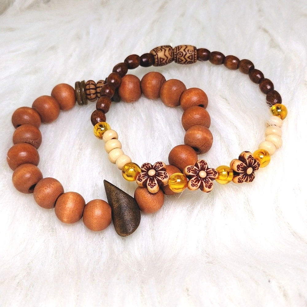 Handmade Wood Bracelets (2)